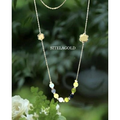 GOLDEN NECKLACE BEADS 10